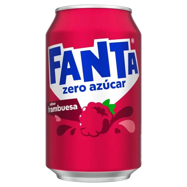 REFRES FANTA S/AZ FRAMBUES 33C - 0.33 l - Imagen del producto en Findit