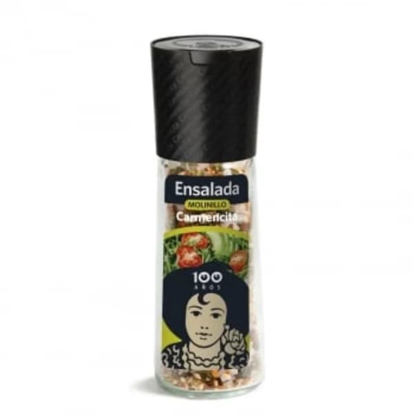 Sazonador ensalada molinillo Carmencita sin gluten 77 g. - 0.08 kg - Imagen del producto en Findit