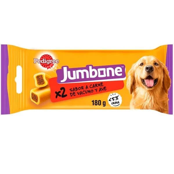 Jumbone para perro mediano PEDIGREE, paquete 180 g - 0.18 kg - Imagen del producto en Findit