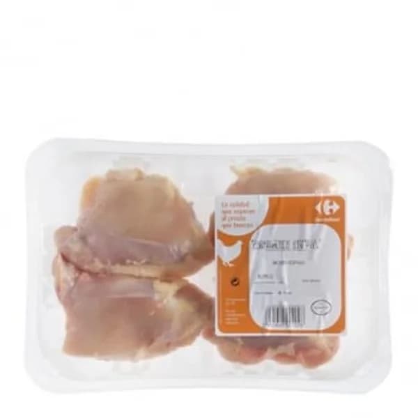 Contramuslo de pollo sin piel Carrefour 400 g aprox - 0.4 kg - Imagen del producto en Findit