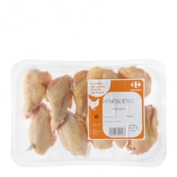 Alas de Pollo Partidas Extra Carrefour 400 g - 0.4 kg - Imagen del producto en Findit