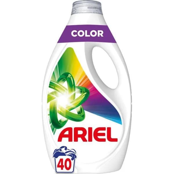 Detergente líquido ARIEL COLOR, garrafa 40 dosis - 40 ud - Imagen del producto en Findit