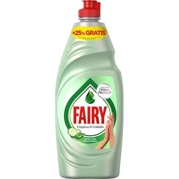 Lavavavajillas a mano aloe FAIRY, botella 650+170 ml - 0.17 l - Imagen del producto en Findit