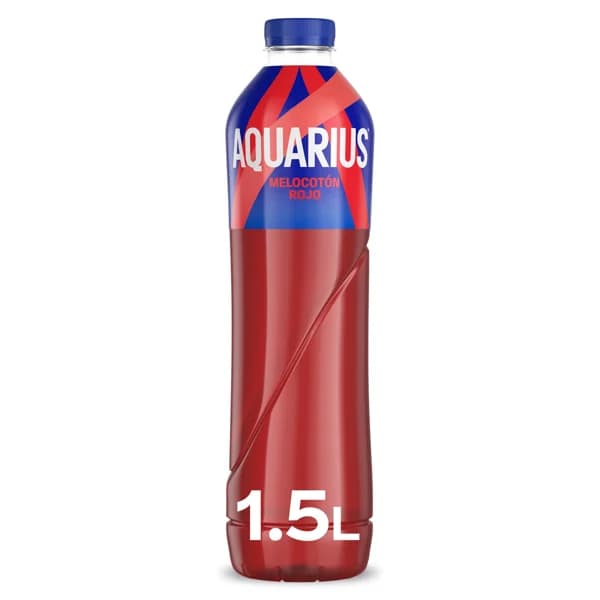 Bebida refrescante de melocotón rojo Aquarius botella 1.5 l - 1.5 l - Imagen del producto en Findit