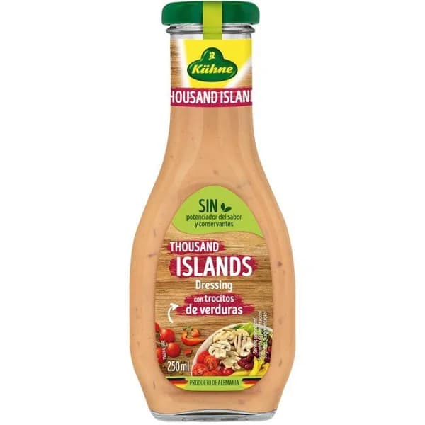 Salsa Mil Islas Saladfix KUHNE, tarro 250 g - 0.25 kg - Imagen del producto en Findit