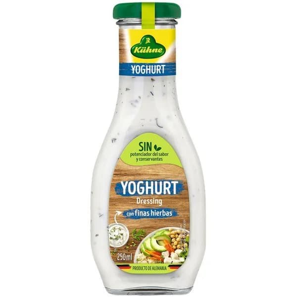 Salsa vinagreta Saladfix KUHNE, tarro 250 g - 0.25 kg - Imagen del producto en Findit