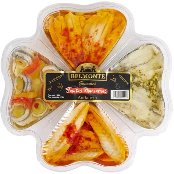 Tapita andaluza BELMONTE, bandeja 300 g - 1 ud - Imagen del producto en Findit