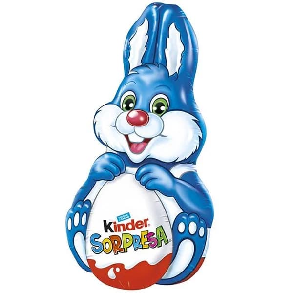 Figura de conejo azul KINDER, 1 ud, 75 g - 0.08 kg - Imagen del producto en Findit