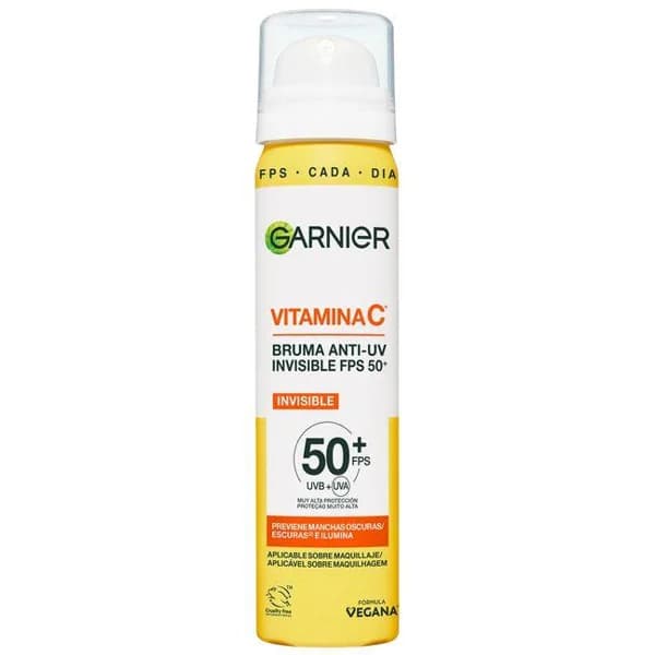 Bruma anti-uv invisible vitamina C GARNIER, spray 75 ml - 0.08 l - Imagen del producto en Findit