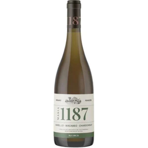 Vino blanco D.O. Penedes MASIA 1187, botella 75 cl - 1 ud - Imagen del producto en Findit