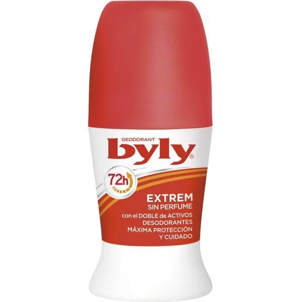 Desodorante extrem sin perfume BYLY, roll on 50 ml - 0.05 l - Imagen del producto en Findit
