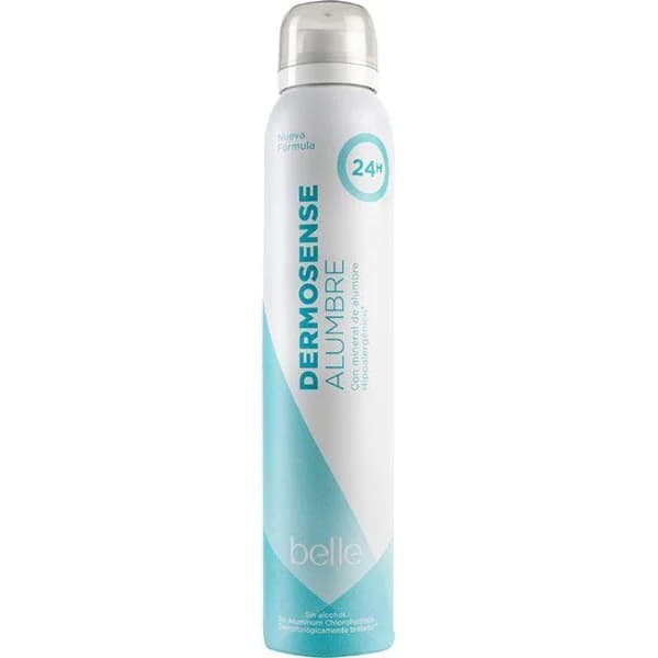 Desodorante dermosense alumbre hipo BELLE, spray 200 ml - 1 ud - Imagen del producto en Findit