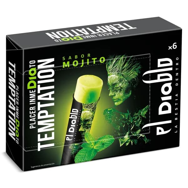 Helado sabor mojito 6 unidades Temptation de Dia caja 672 g - 0.67 kg - Imagen del producto en Findit