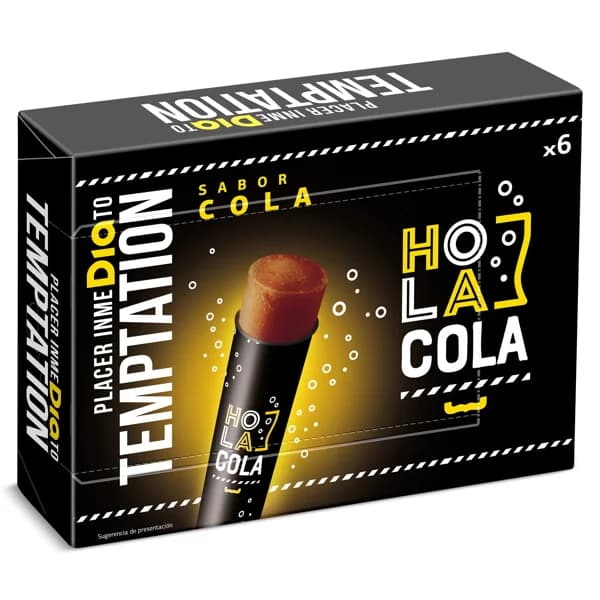 Helado sabor cola 6 unidades Temptation de Dia caja 672 g - 0.67 kg - Imagen del producto en Findit