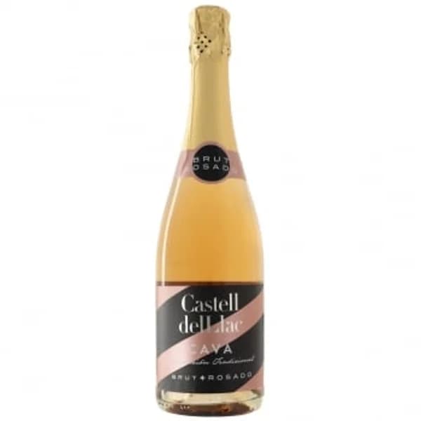 Cava Castell del Llac brut rosado D.O. Cava 75 cl. - 0.75 l - Imagen del producto en Findit