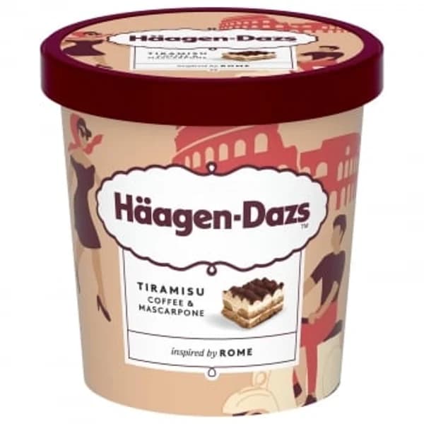 Helado de tiramisú coffee y mascarpone Häagen-Dazs 346 g. - 0.35 kg - Imagen del producto en Findit