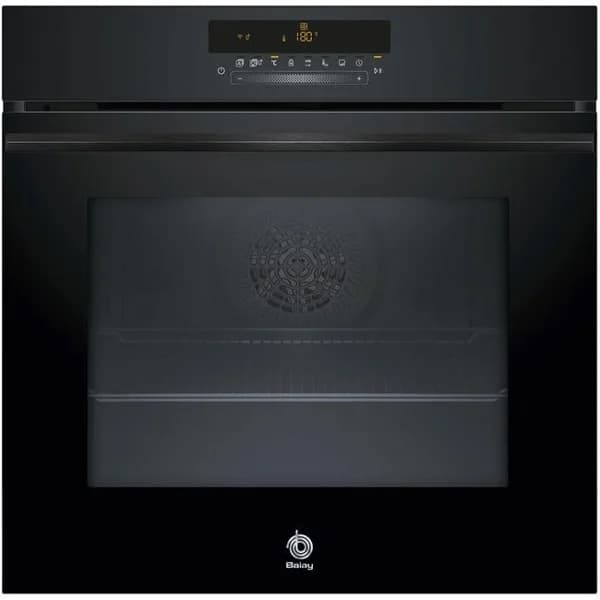 Horno con vapor pirolítico de 60 cm cristal negro 3HB5879N7 BALAY - 7 ud - Imagen del producto en Findit