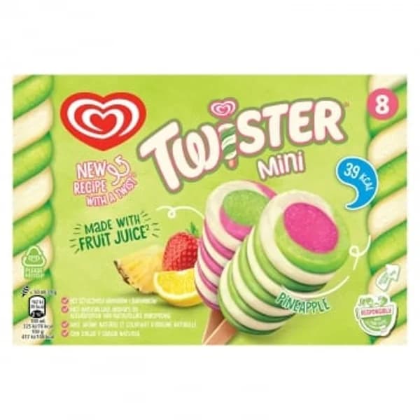 Helados Twister Mini Frigo sin gluten 8 ud. - 7.98 ud - Imagen del producto en Findit