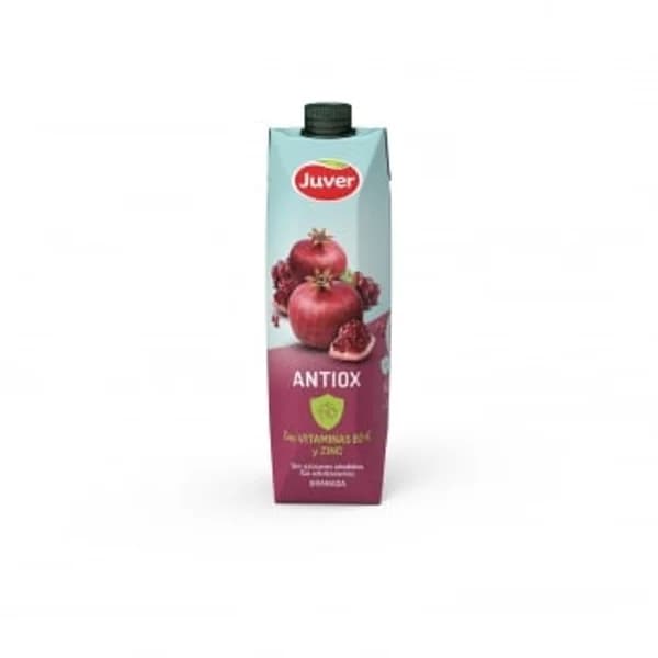 Bebida funcional Antiox granada Juver sin azúcar añadida 1 l. - 1 l - Imagen del producto en Findit