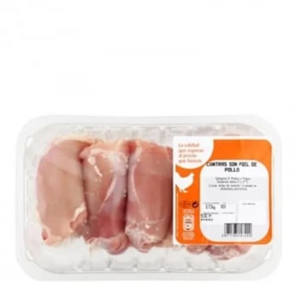 Contra de pollo Carrefour El Mercado 600 g aprox - 0.6 kg - Imagen del producto en Findit