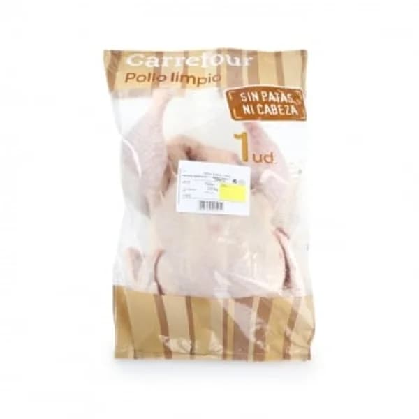Pollo entero Carrefour El Mercado 2,5 kg aprox - 2.5 kg - Imagen del producto en Findit