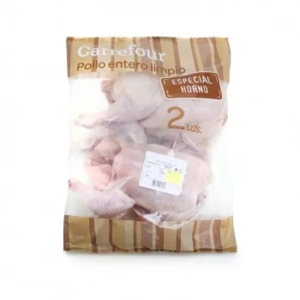 Pollo entero Carrefour El Mercado 3,2 kg aprox - 3.2 kg - Imagen del producto en Findit