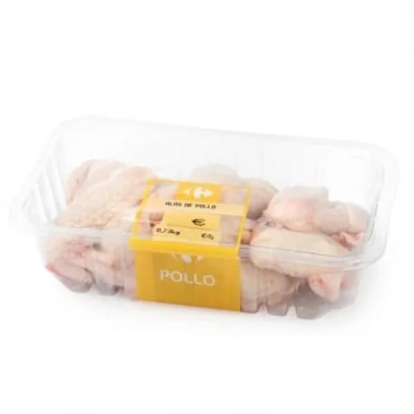 Alas de pollo Carrefour El Mercado 700 g aprox - 0.7 kg - Imagen del producto en Findit