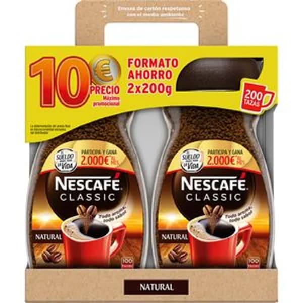 Café molido natural 2x200 g - 0.4 kg - Imagen del producto en Findit