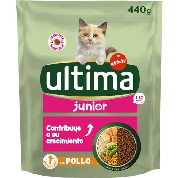 Alimento seco gato junior ULTIMA, paquete 440 g - 0.44 kg - Imagen del producto en Findit