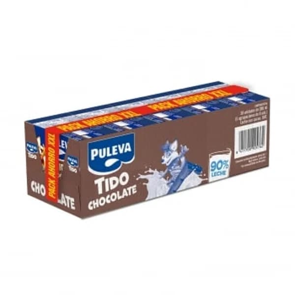 Batido de chocolate Puleva pack de 30 brik de 200 ml. - 1.2 l - Imagen del producto en Findit