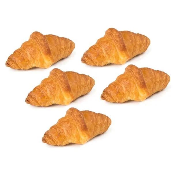 Mini croissant 24% mantequilla EROSKI, bandeja 5 uds - 5 ud - Imagen del producto en Findit