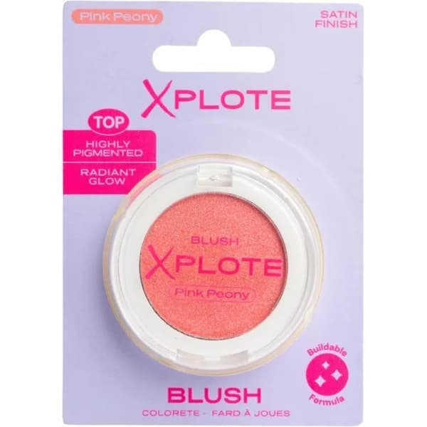 Colorete pink peony XPLOTE, 1 ud - 1 ud - Imagen del producto en Findit