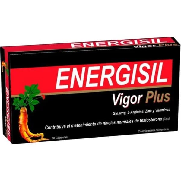 Complemento alimenticio ENERGISIL VIGOR PLUS, caja 30 uds - 30 ud - Imagen del producto en Findit