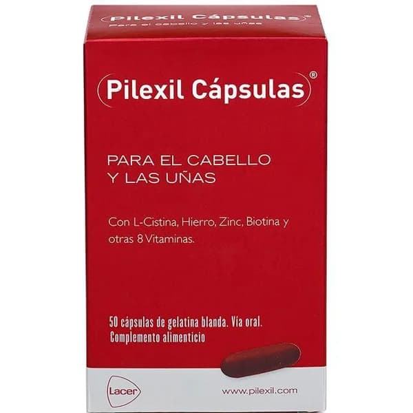 Cabello y uñs PILEXIL, caja 50 uds - 50 ud - Imagen del producto en Findit