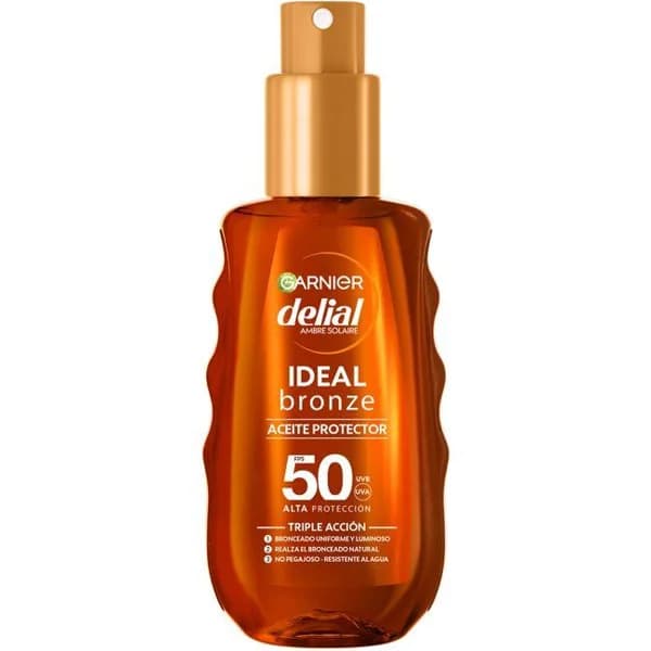Aceite protector Ideal Bronze SPF50 DELIAL, spray 150 ml - 0.15 l - Imagen del producto en Findit
