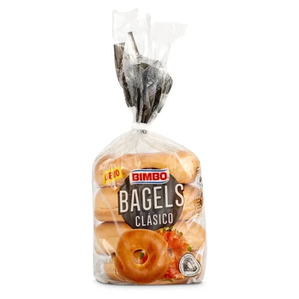 Bagels clásicos Bimbo bolsa 299 g - 1 ud - Imagen del producto en Findit