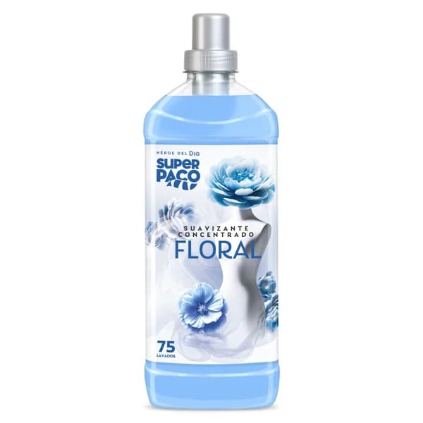 Suavizante concentrado floral Super Paco de Dia botella 75 lavados - 66.33 ud - Imagen del producto en Findit