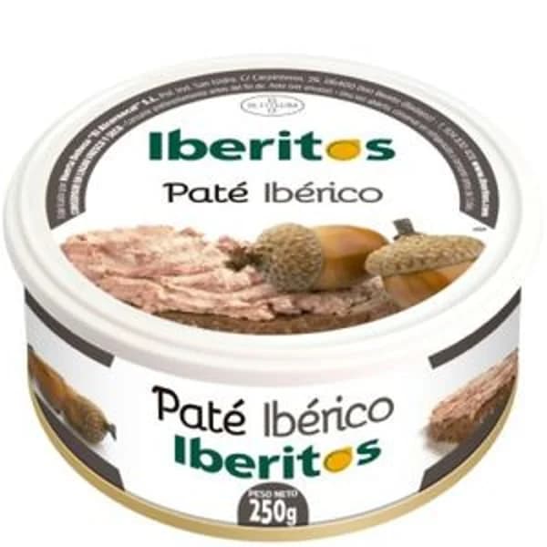 Paté ibérico lata 250 g - 0.25 kg - Imagen del producto en Findit