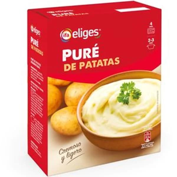 Puré de patatas 500 g - 0.5 kg - Imagen del producto en Findit
