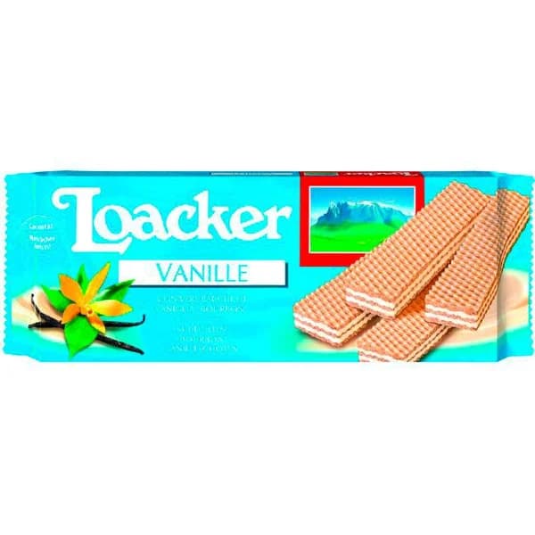 Galleta de vainilla LOACKER, paquete 90 g - 0.09 kg - Imagen del producto en Findit