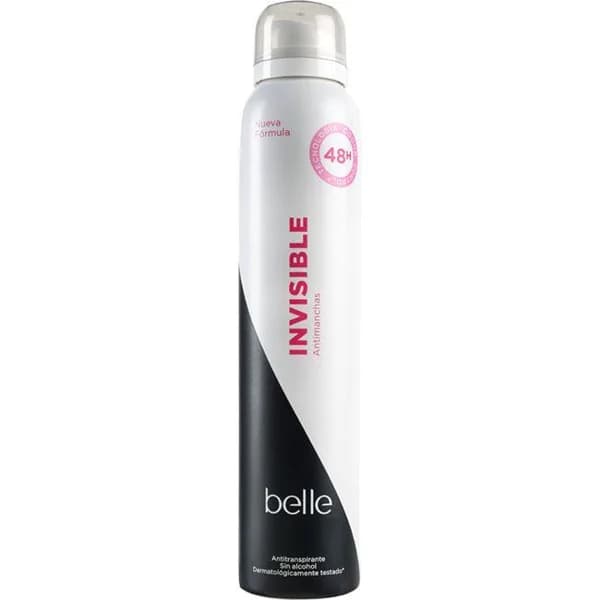 Desodorante invisible antimanchas mujer BELLE, spray 200 ml - 0.2 l - Imagen del producto en Findit