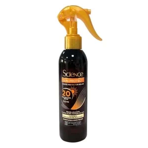 Aceite protector solar SPF20 Science Les Cosmétiques 200 ml. - 0.2 l - Imagen del producto en Findit