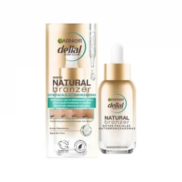 Gotas faciales autobronceadoras Natural Bronzer Garnier Delial 30 ml. - 0.03 l - Imagen del producto en Findit