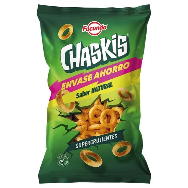 Chaskis de maíz FACUNDO, bandeja 180 g - 0.18 kg - Imagen del producto en Findit