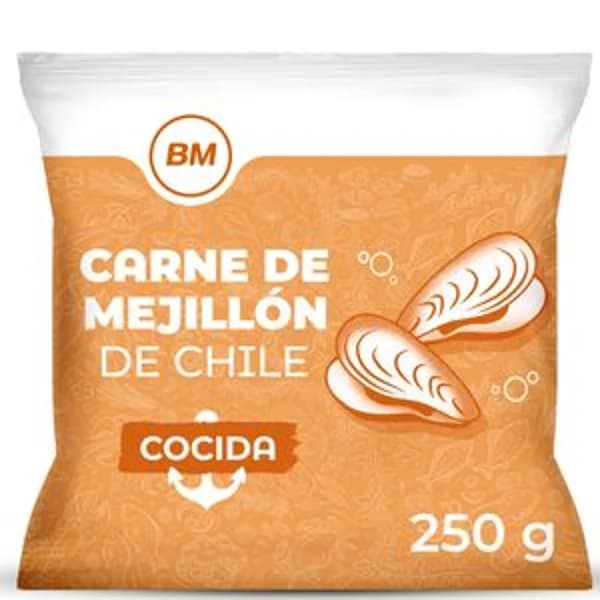 Carne mejillón de Chile 250 g - 0.24 kg - Imagen del producto en Findit