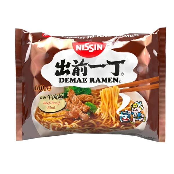 Pasta Ramen Nissin Beff 100 GR - 0.1 kg - Imagen del producto en Findit