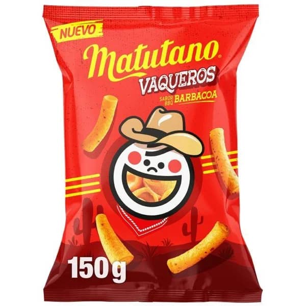 Aperitivo Vaqueros MATUTANO, bolsa 150 g - 0.15 kg - Imagen del producto en Findit
