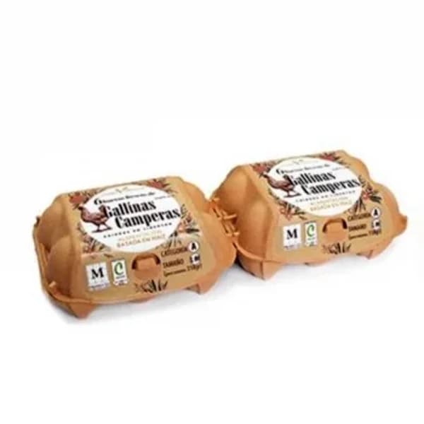 Huevos L-M camperos Granja Villarreal 12 ud - 12 ud - Imagen del producto en Findit