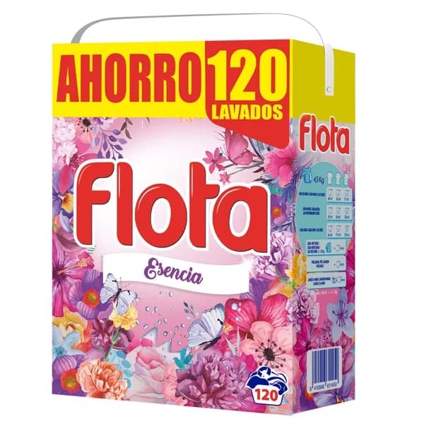 Detergente en Polvo Esencia 120Lv - 1 ud - Imagen del producto en Findit