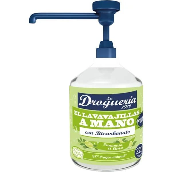 Lavavajillas eco c/ bicarbonato LA DROGUERIA, dosificador 500 ml - 0.5 l - Imagen del producto en Findit